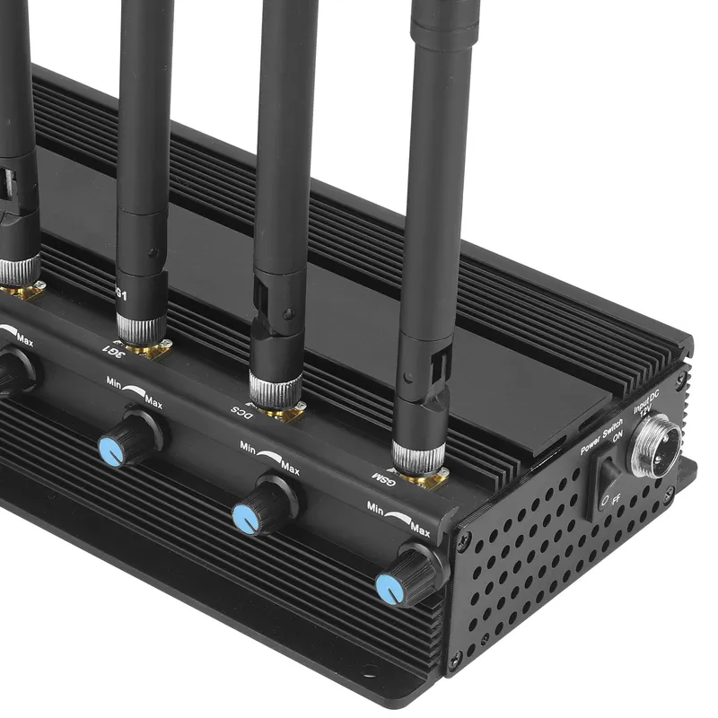 Adjustable 20 watt 8 Antennas High Power 2G/3G/4G/GPS/LOJACK Jammer - Image 5